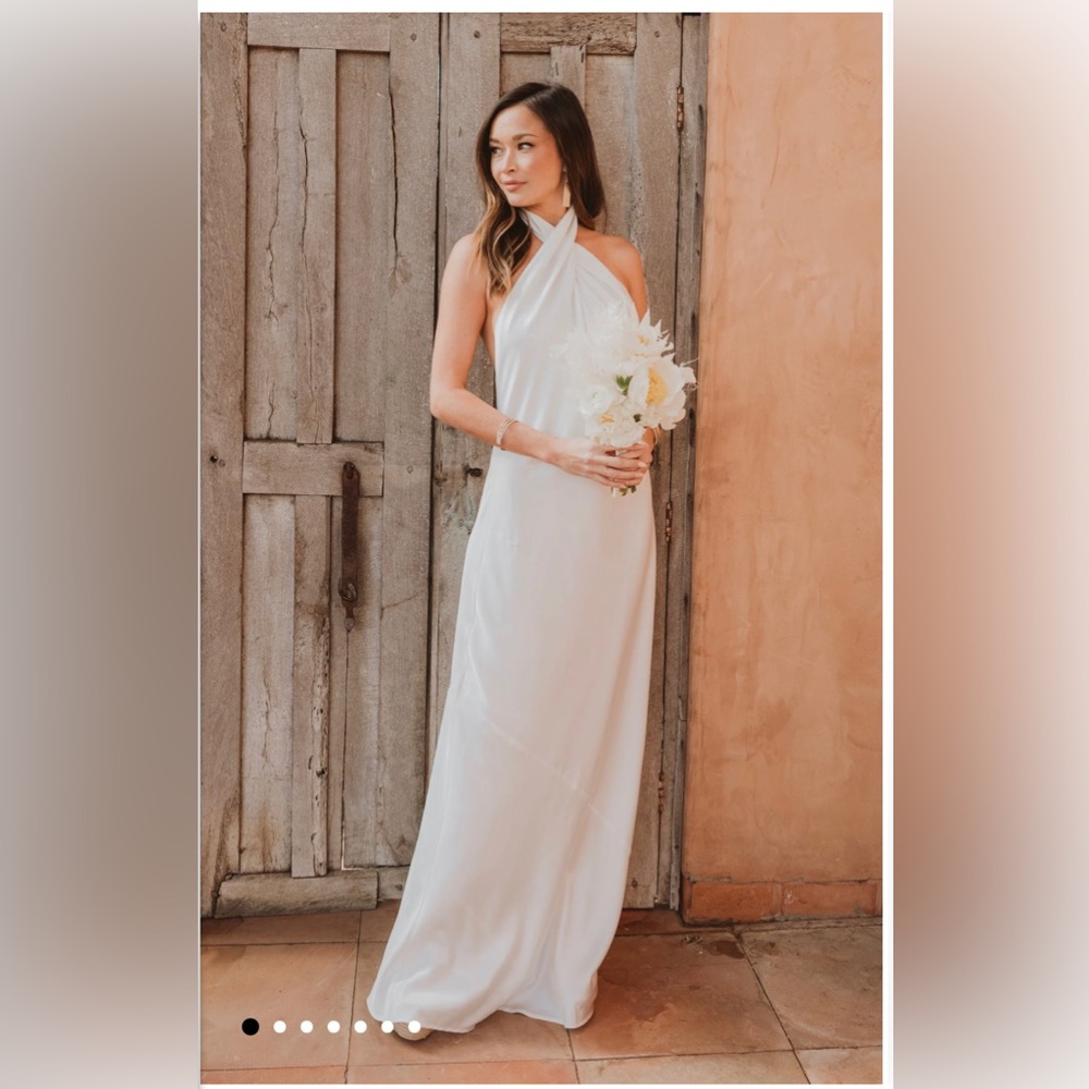 Show Me Your MuMu Jasmine Halter Maxi Dress